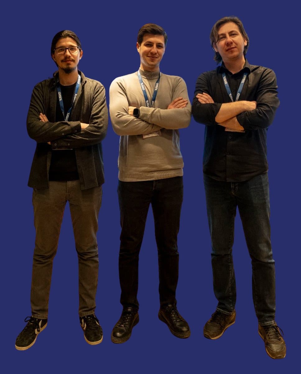 Die Gründer von Clonify Labs bei der Veranstaltung TÜSİAD Bu Gençlikte İş Var!